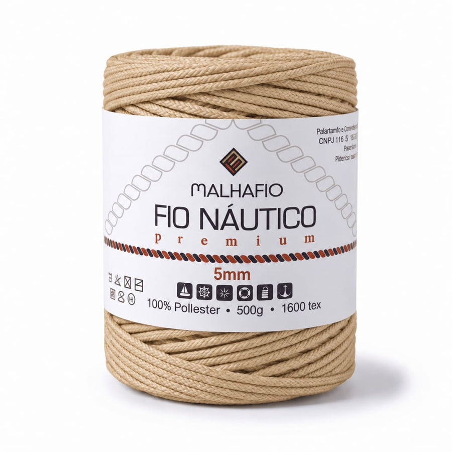 Fio Náutico 100% Poliéster para Bolsas, Crochê e Decoração