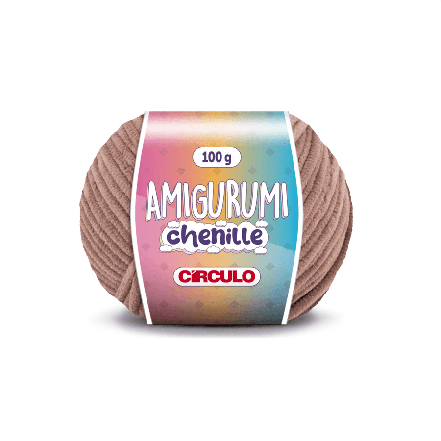 Amigurumi Cacau Chenille Circulo-7567