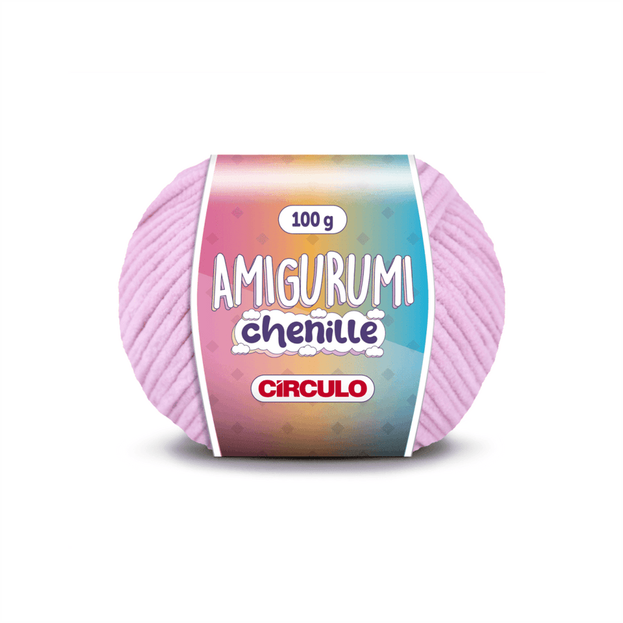 Amigurumi Quartzo Chenille Circulo 3077