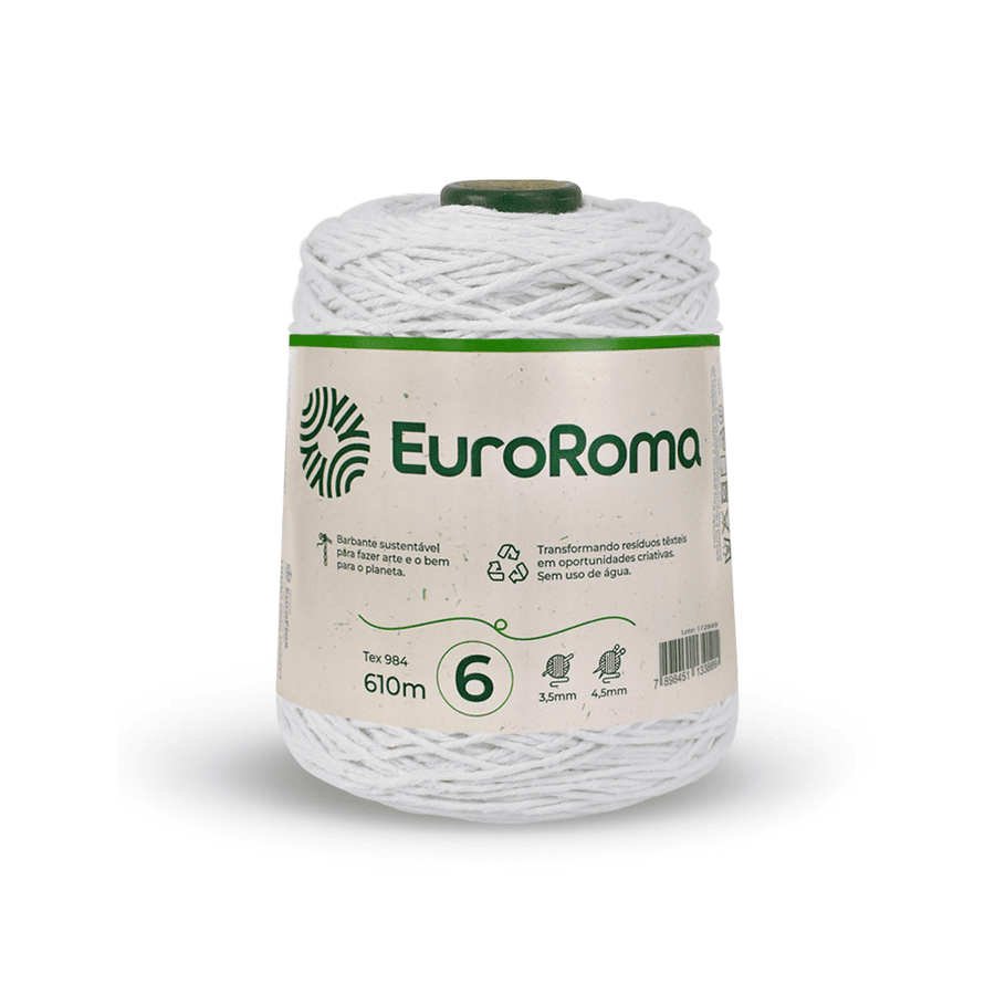 Barbante Branco EuroRoma