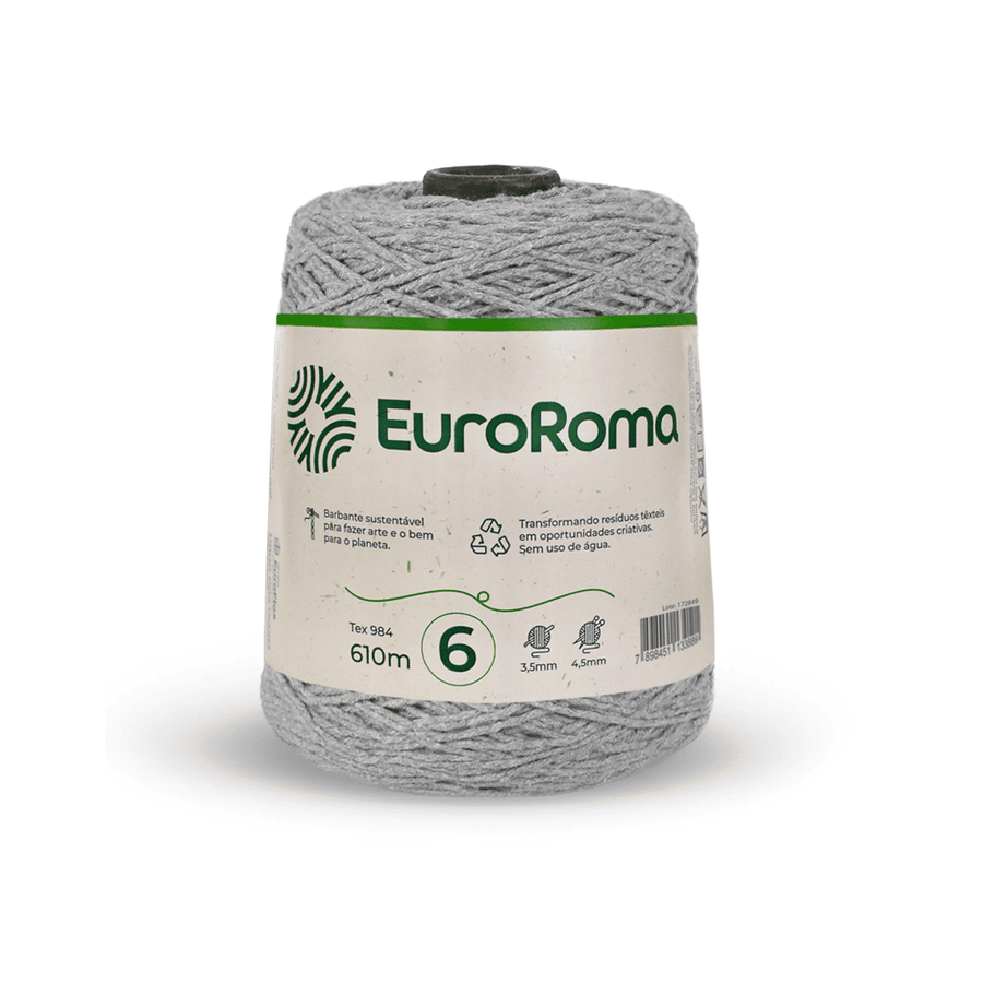 Barbante Cinza EuroRoma