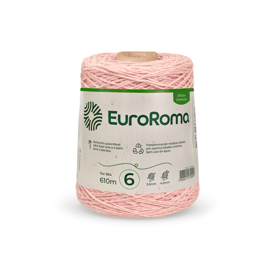 Barbante Coral Estonado EuroRoma