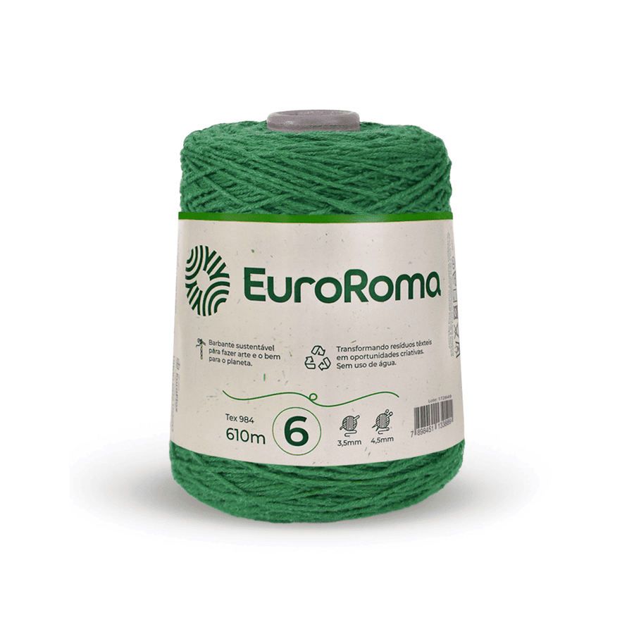 Barbante EuroRoma Verde Bandeira