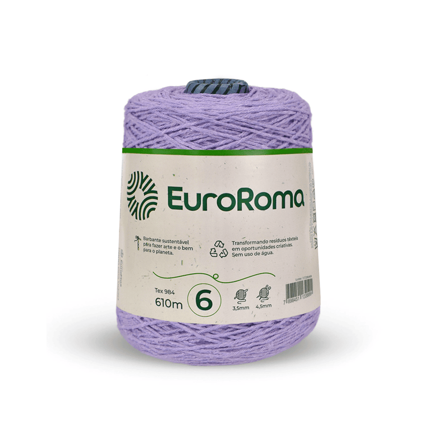 Barbante Lilás Claro EuroRoma