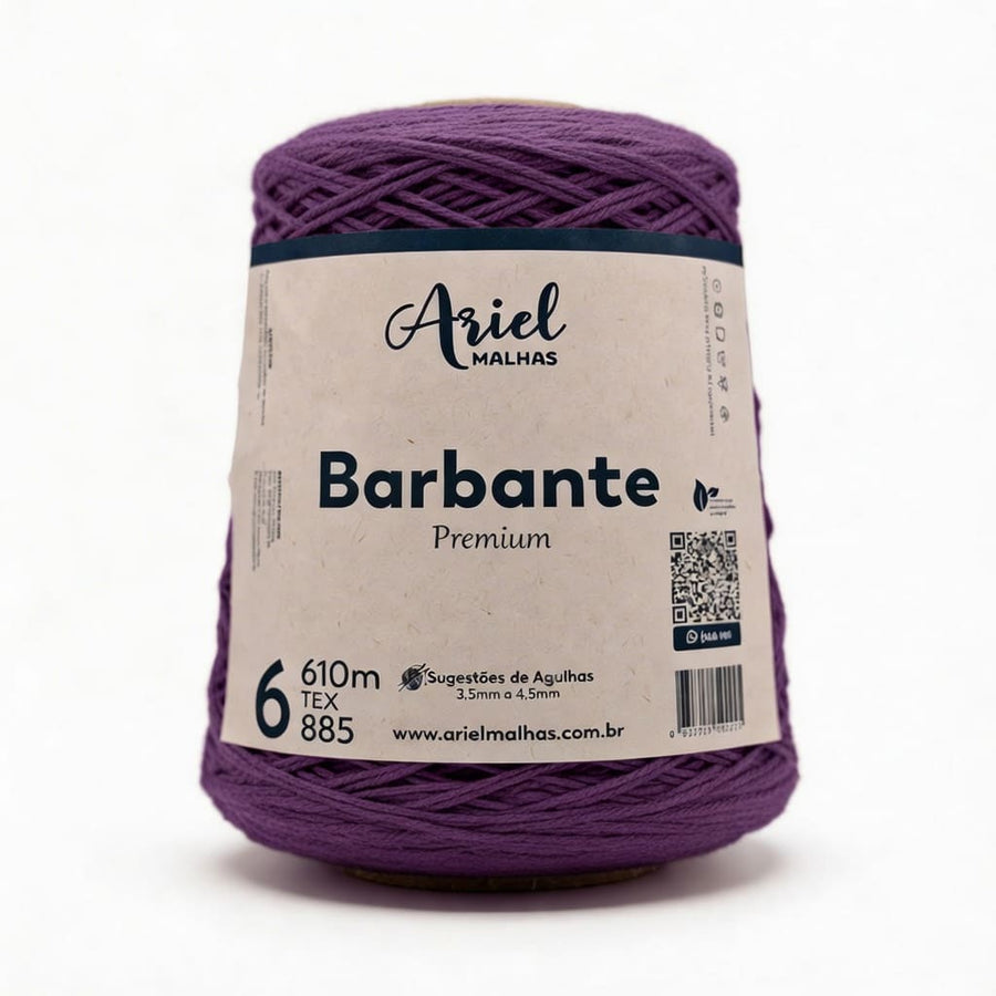 Barbante Roxo Premium - Ariel Malhas