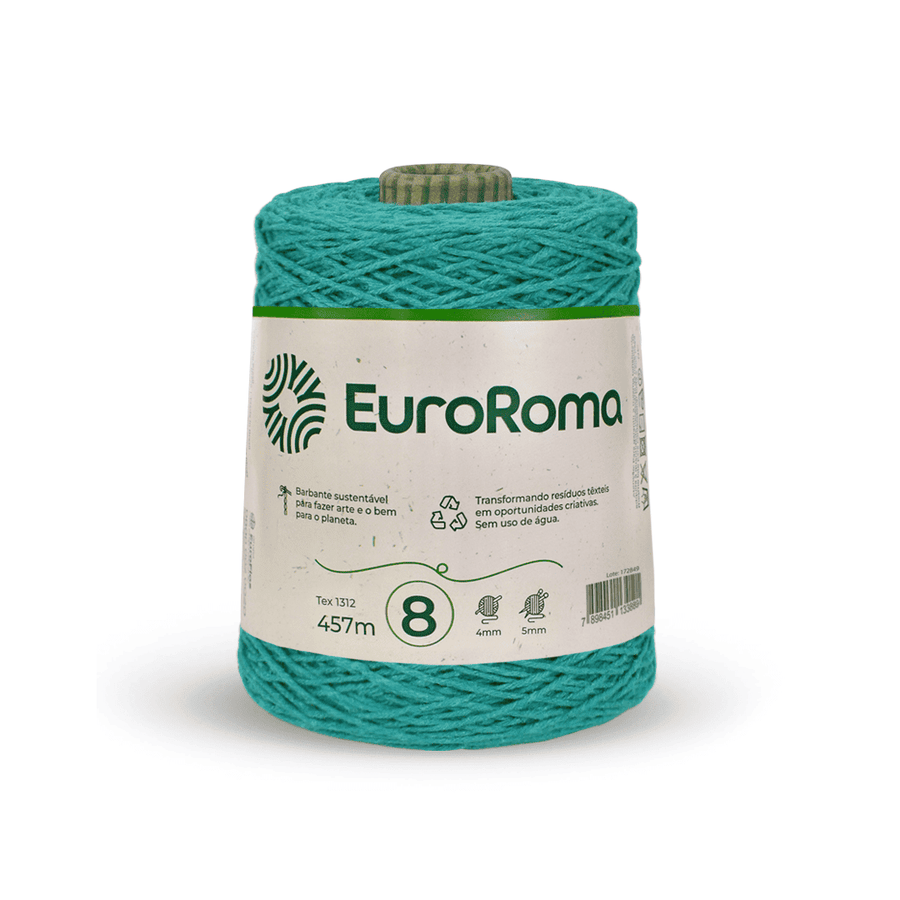 Barbante Verde Água Escuro EuroRoma