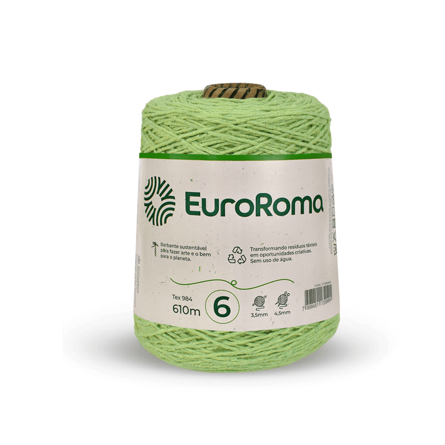 Barbante Verde Limão EuroRoma