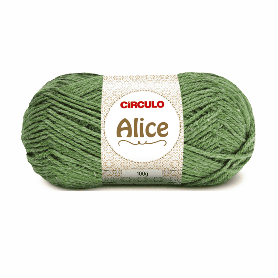 Fio Alice Bandeira 424 Verde Circulo