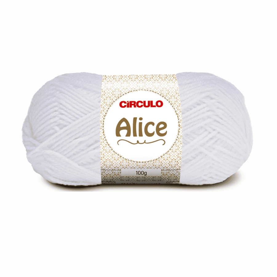 Fio Alice Branco 10 Circulo