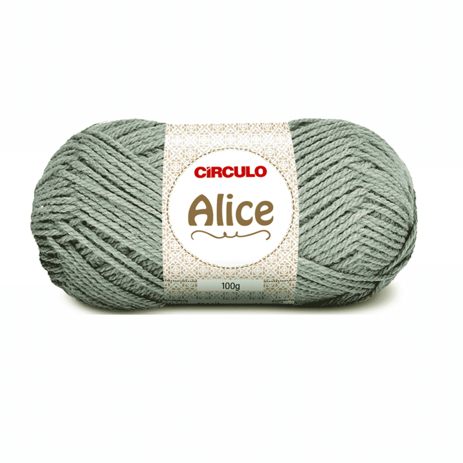 Fio Alice Militar 5844 Cinza Circulo