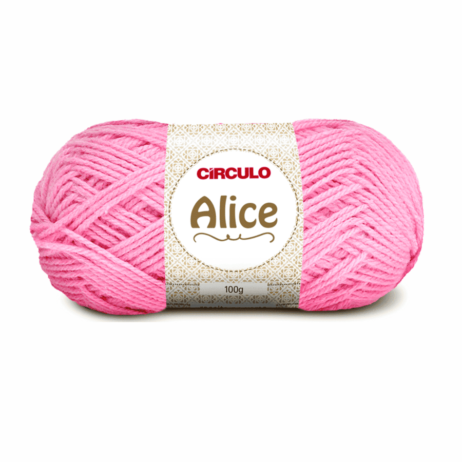 Fio Alice Rosa Candy 355 Circulo