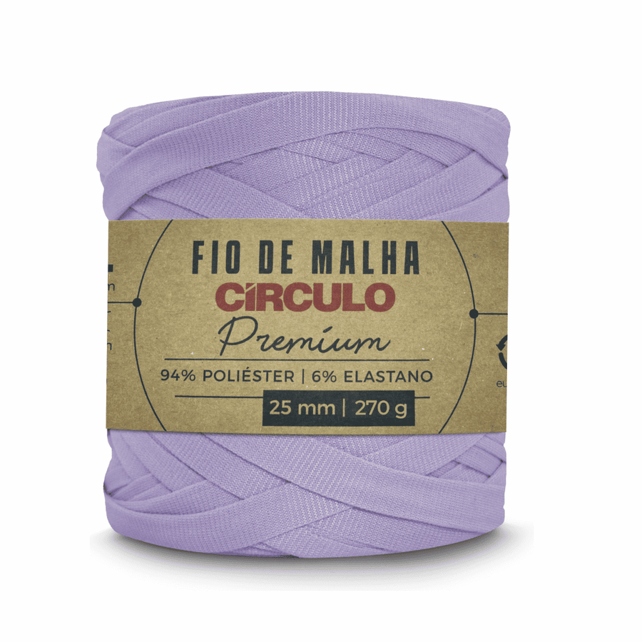 Fio de Malha Lilás Suave 6630 Roxo Circulo