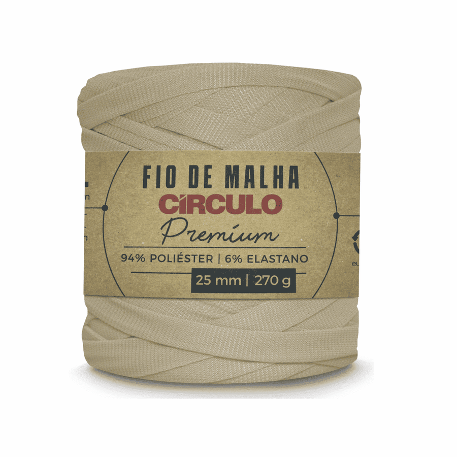 Fio de Malha Ninho 7895 Bege Circulo