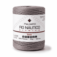 Fio Náutico 100% Poliéster para Bolsas, Crochê e Decoração — Bege