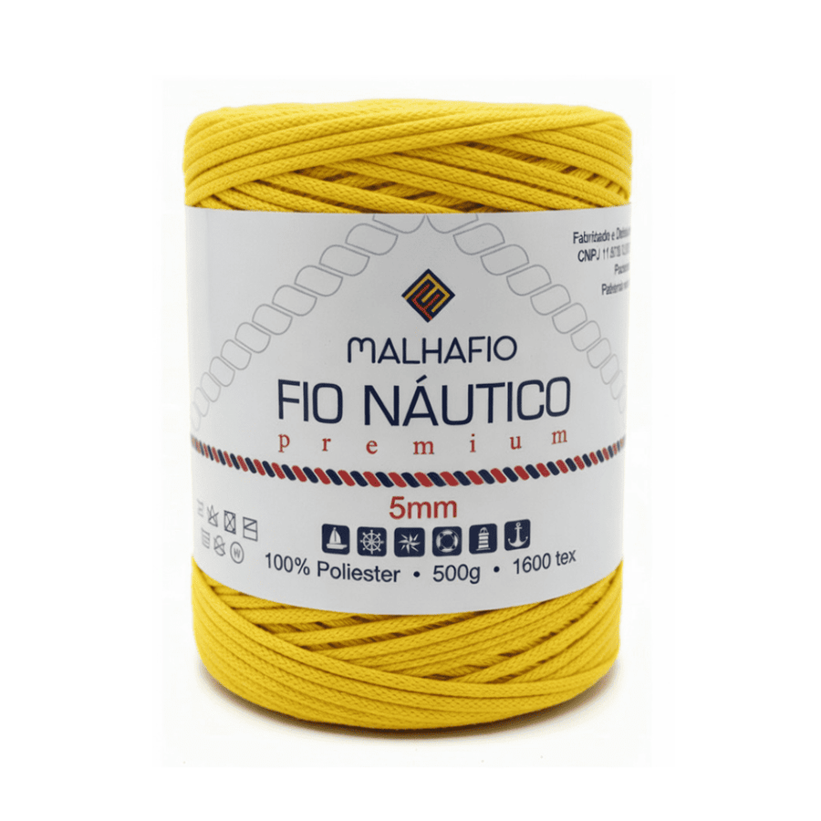 Fio Náutico Amarelo Malhafio