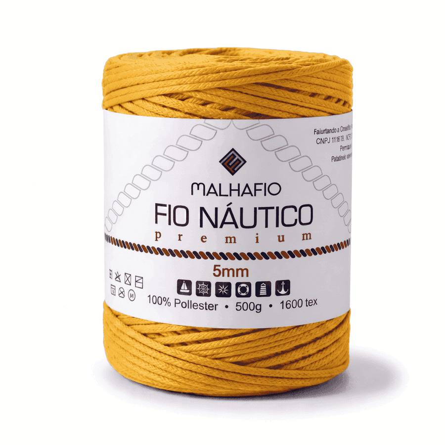 Fio Náutico Amarelo Ouro Malhafio
