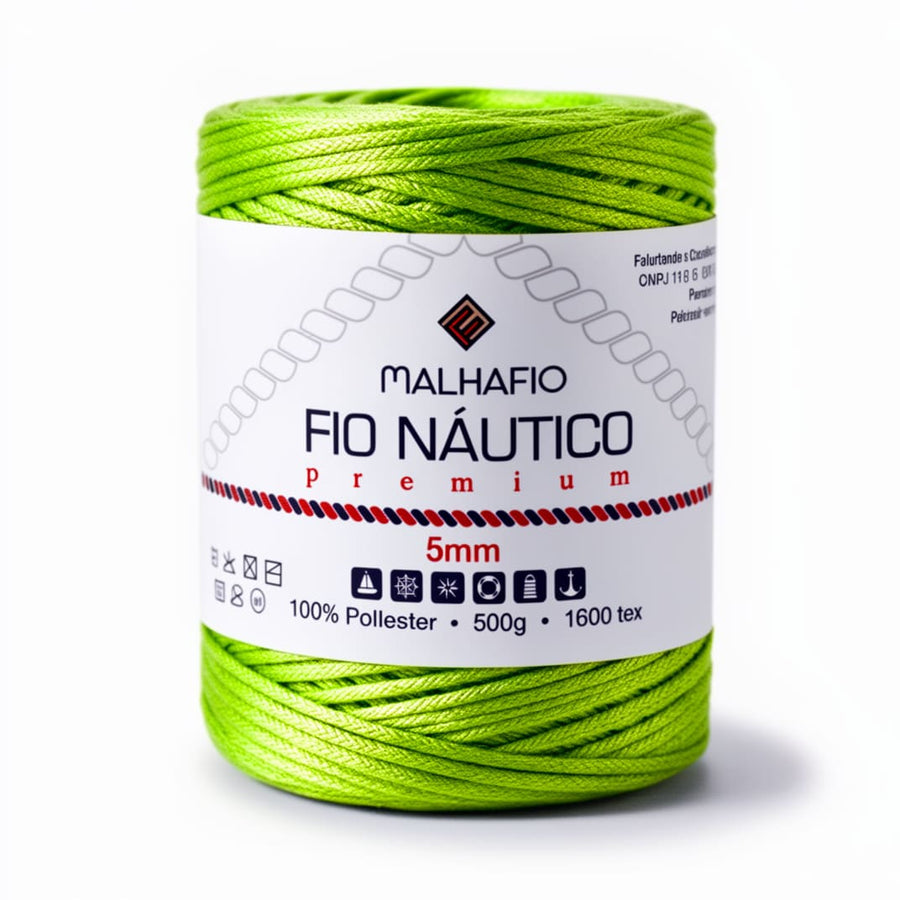 Fio Náutico Verde Limão Malhafio