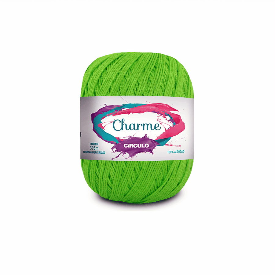 Linha Charme Circulo 396mts 5947 - Verde Cítrico