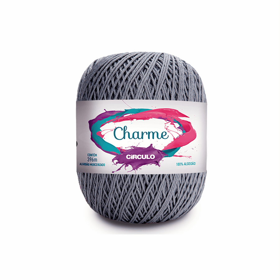 Linha Charme Circulo 396mts 8336 - Chumbo