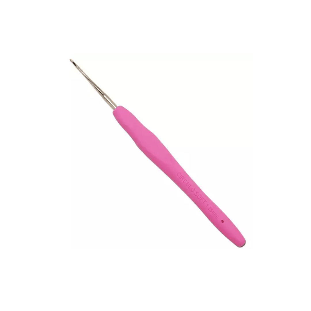 Agulha de Crochê Soft Emborrachada Círculo Nº 5,5 mm - Ariel Malhas | Universo do Artesão