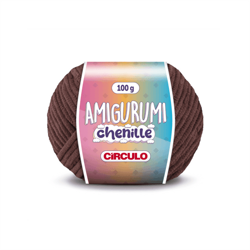 Amigurumi Brigadeiro Chenille Circulo - 7569 - R - Ariel Malhas | Universo do Artesão