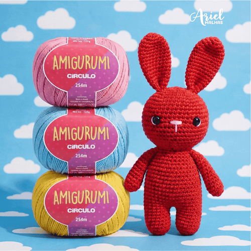 Amigurumi Creme 1112 Circulo 65g 150m - Ariel Malhas | Universo do Artesão