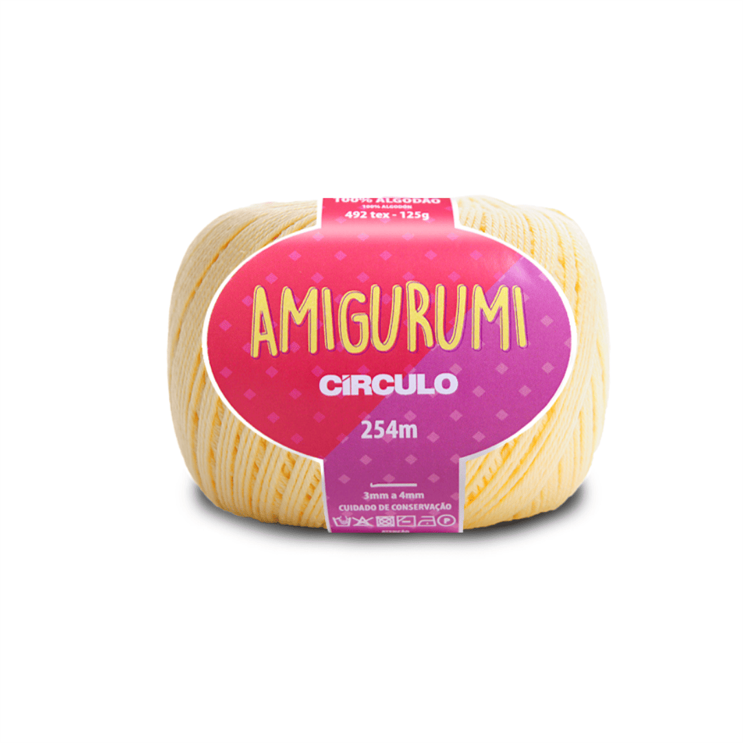 Amigurumi Creme 1112 Circulo 65g 150m - Ariel Malhas | Universo do Artesão