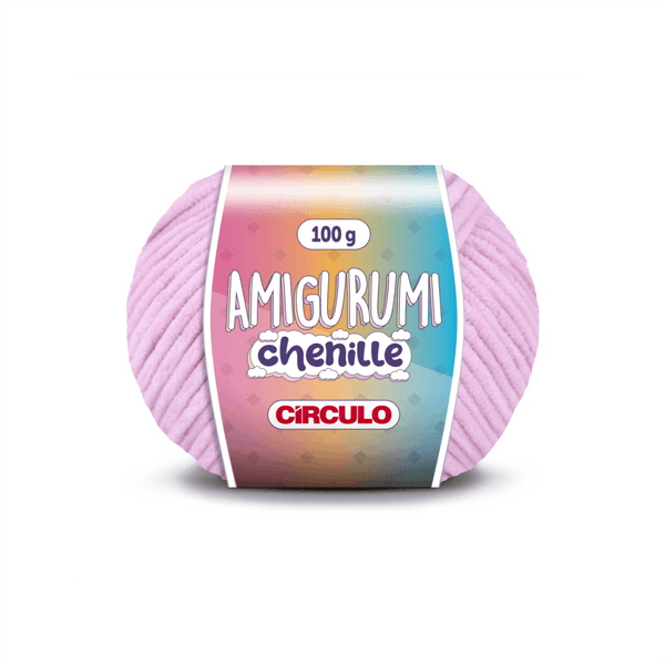 Amigurumi Quartzo Chenille Circulo 3077