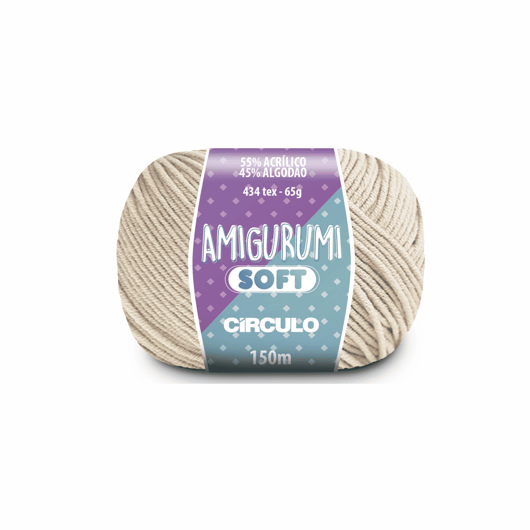 Amigurumi soft gardênia 3061 circulo 65g 150m - Ariel Malhas | Universo do Artesão