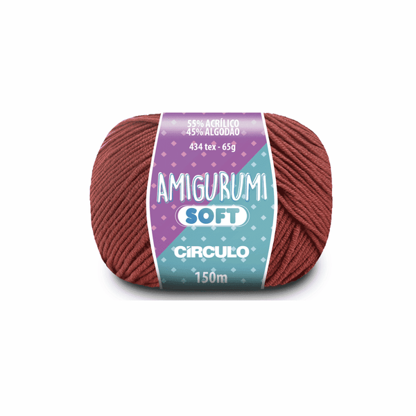 Amigurumi soft terra 4005 circulo 65g 150m