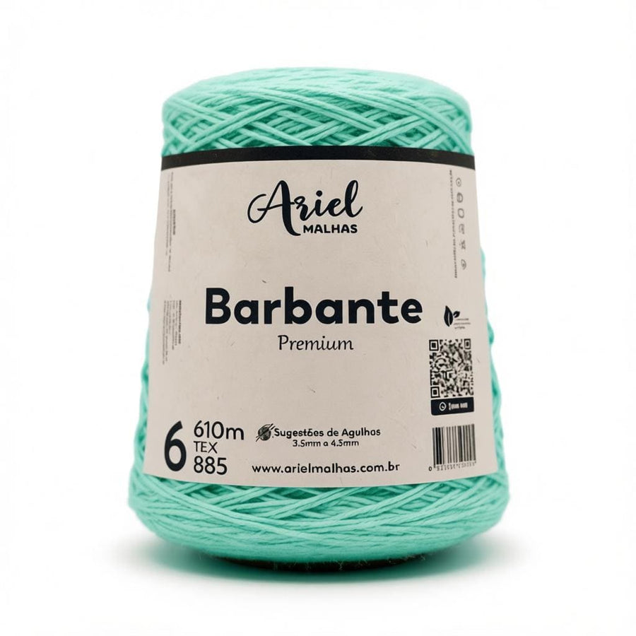 Barbante Azul Claro Premium - Ariel Malhas