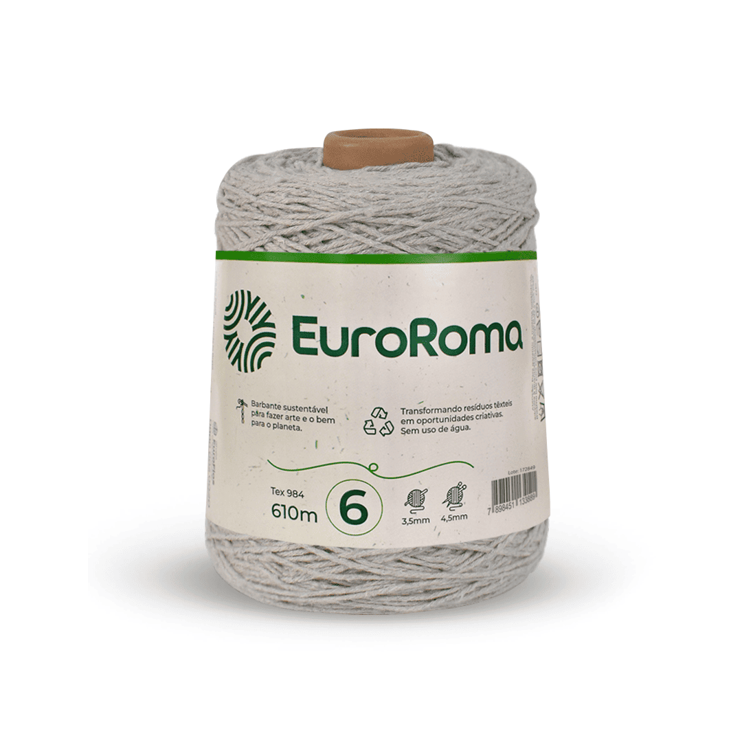 Barbante Caqui EuroRoma - Ariel Malhas | Universo do Artesão
