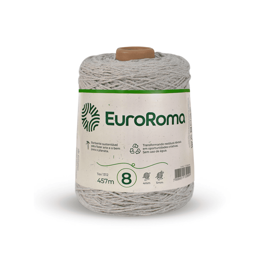 Barbante Caqui EuroRoma - Ariel Malhas | Universo do Artesão