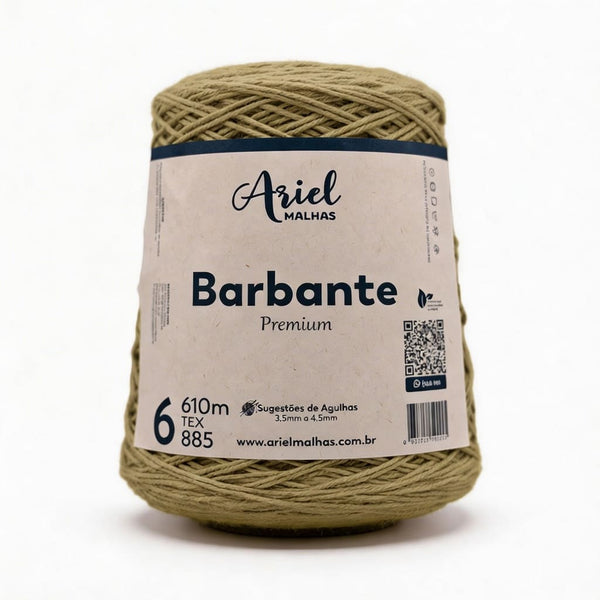 Barbante Caqui Premium - Ariel Malhas