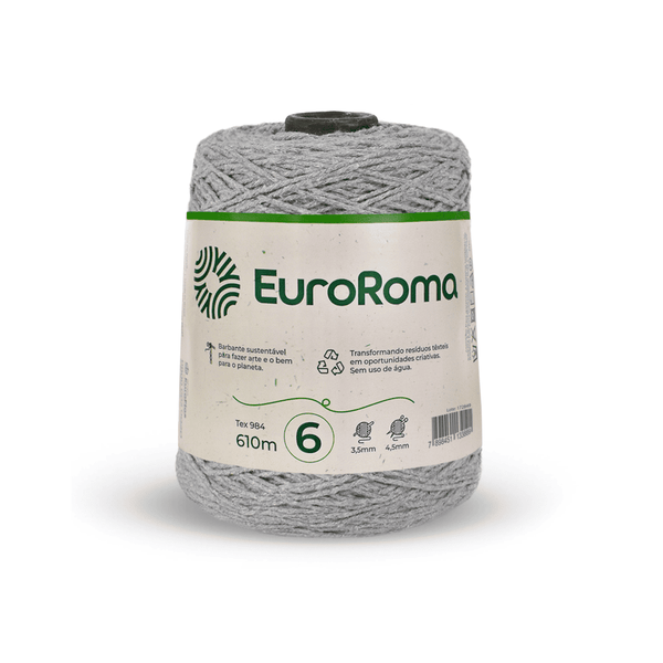 Barbante Cinza EuroRoma