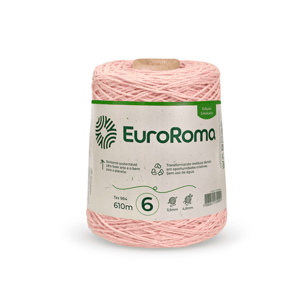 Barbante Coral Estonado EuroRoma