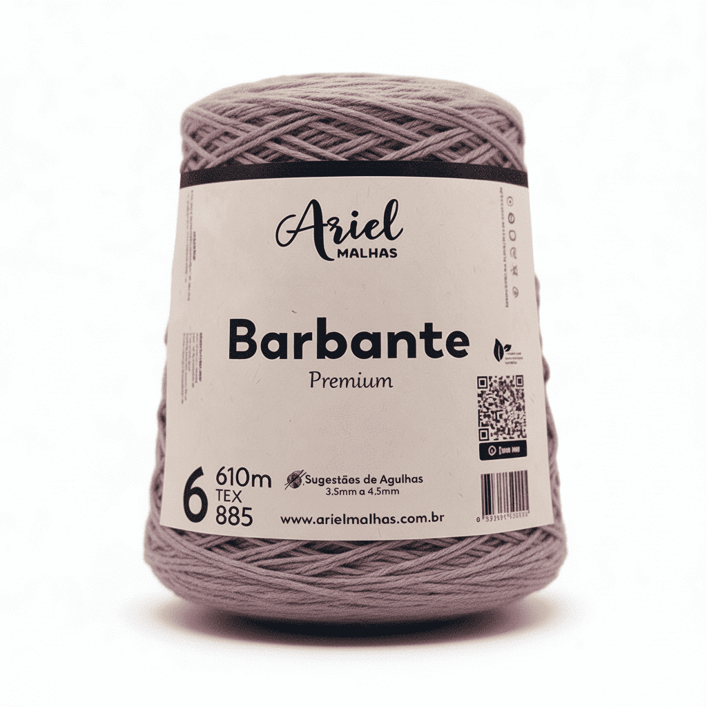Barbante Lilás Premium - Ariel Malhas - Ariel Malhas | Universo do Artesão
