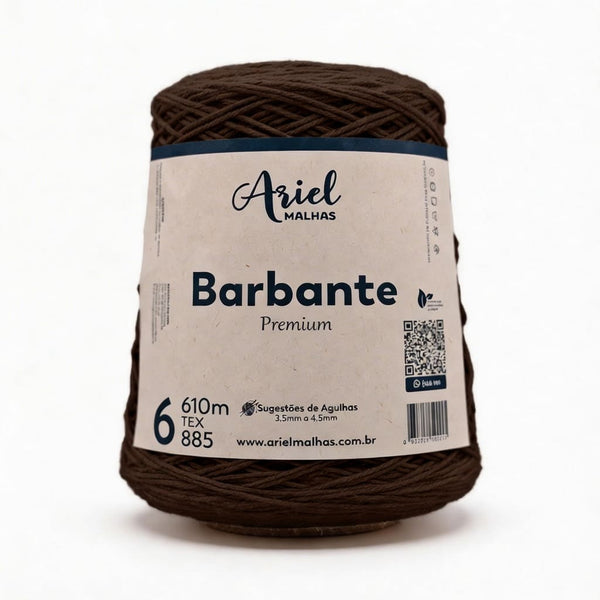 Barbante Marrom Premium - Ariel Malhas