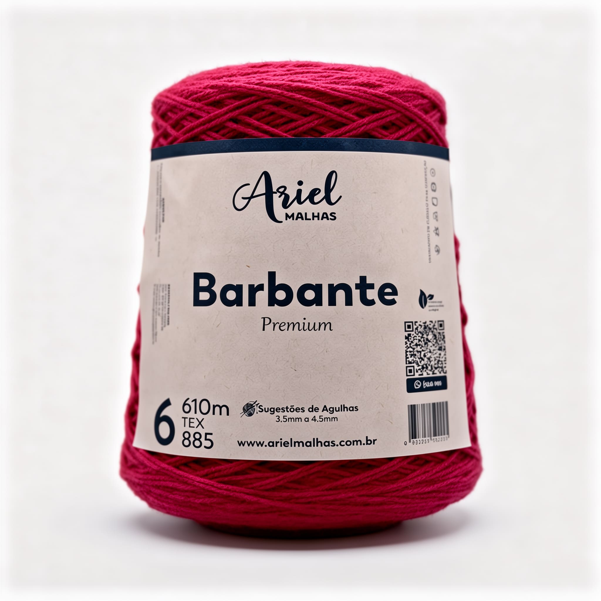 Barbante Pink Premium - Ariel Malhas - Ariel Malhas | Universo do Artesão