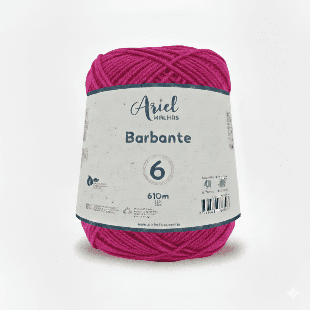 Barbante Pink Premium - Ariel Malhas - Ariel Malhas | Universo do Artesão
