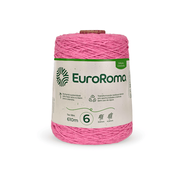 Barbante Rosa Chiclete EuroRoma