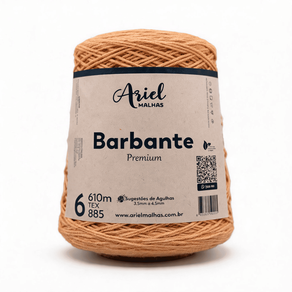 Barbante Salmão Premium - Ariel Malhas - Ariel Malhas | Universo do Artesão