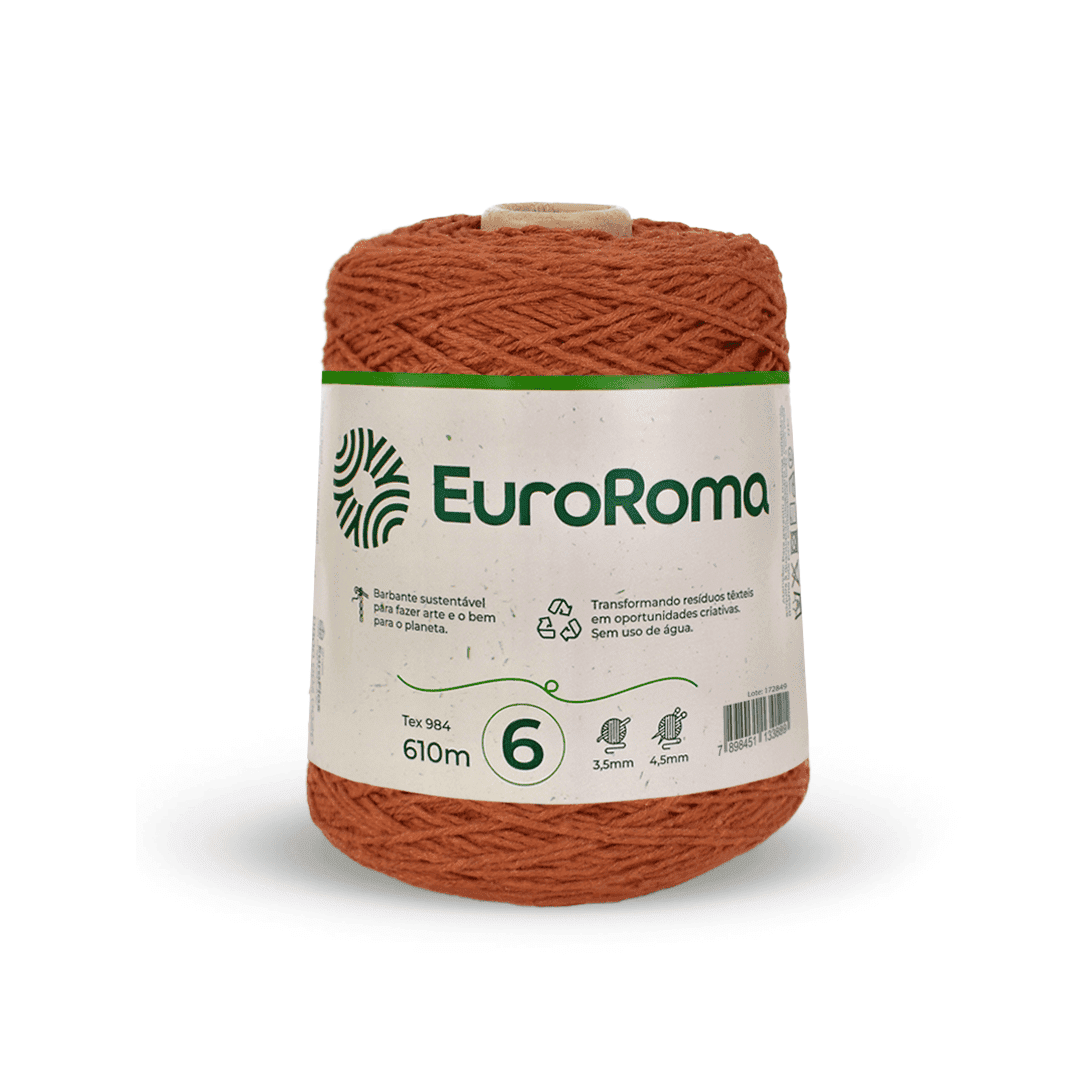 Barbante Telha EuroRoma - Ariel Malhas | Universo do Artesão
