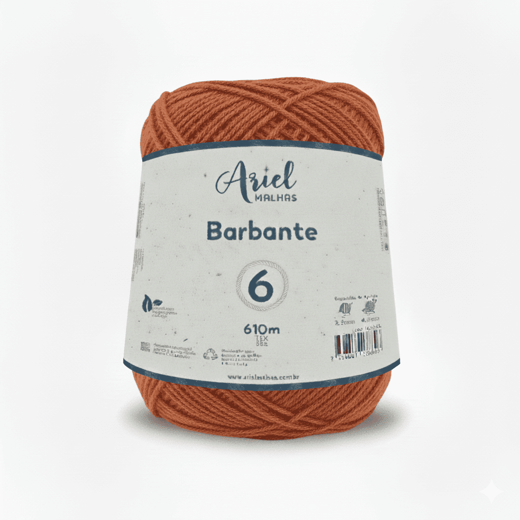 Barbante Telha Premium - Ariel Malhas - Ariel Malhas | Universo do Artesão