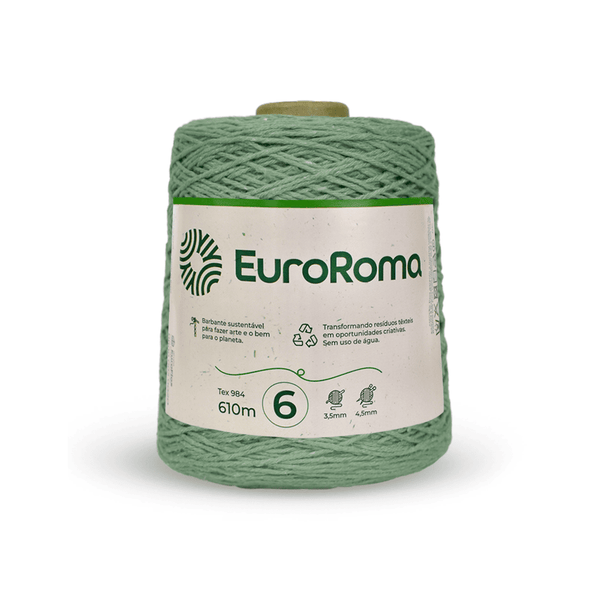 Barbante Verde Esmeralda EuroRoma