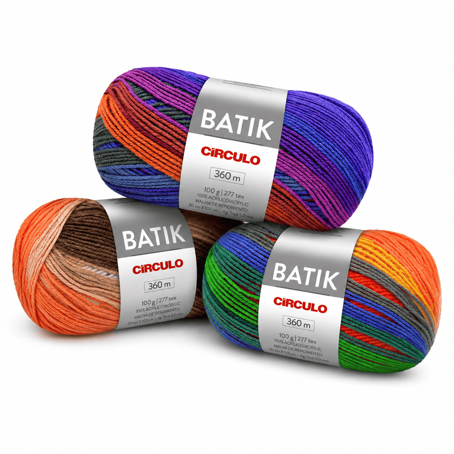 Lã Batik 100g Circulo