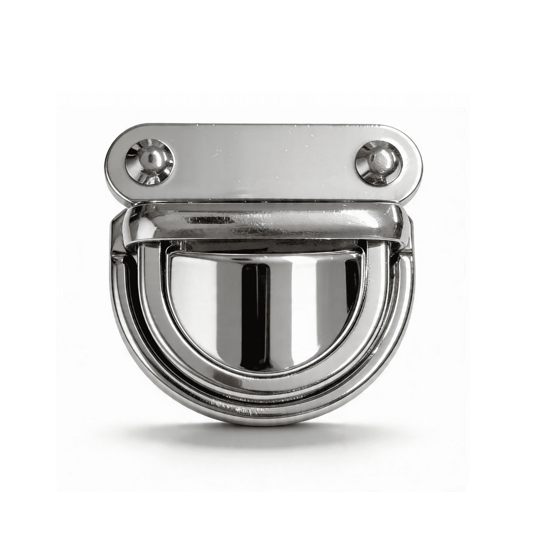 Fecho para Bolsas em Metal com Encaixe XK - 1258 40x32 mm - Ariel Malhas | Universo do Artesão