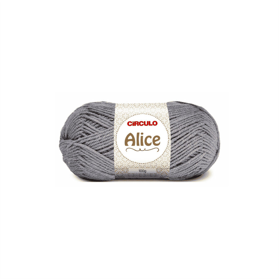 Fio Alice Alumínio 720 Cinza Circulo