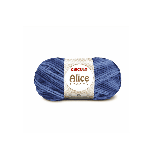 Fio Alice Amuleto 9172 Azul Mesclado Circulo