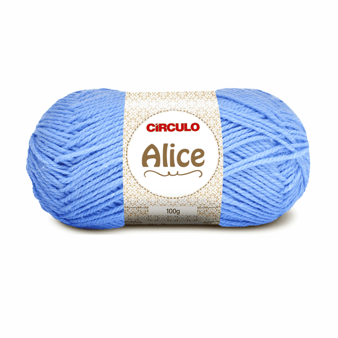 Fio Alice Azul Candy 544 Circulo - Ariel Malhas | Universo do Artesão
